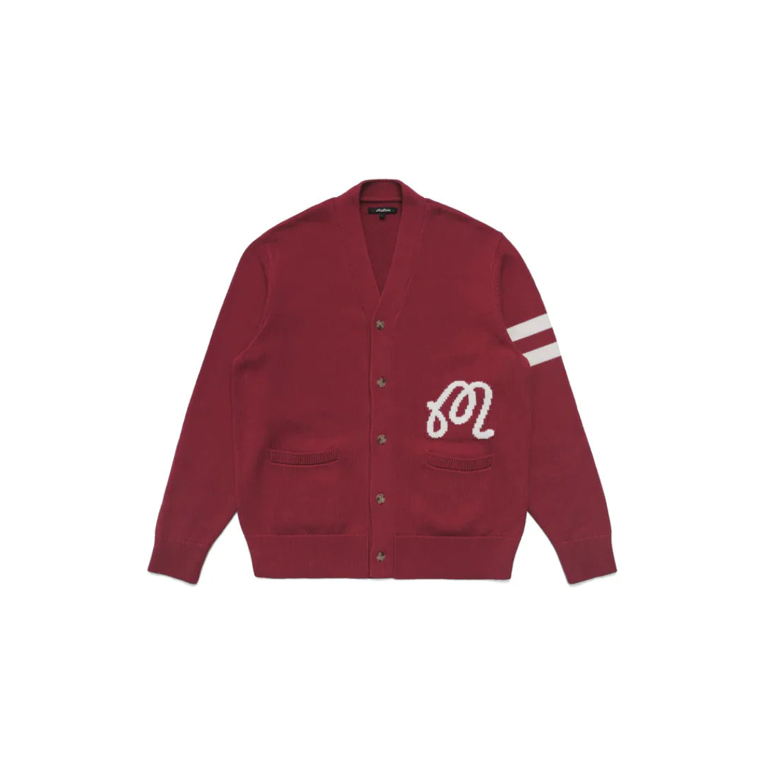MALBON VARSITY CARDIGAN
