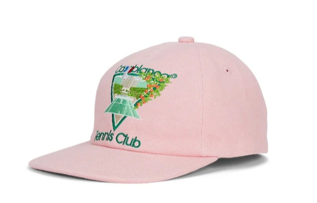 CASABLANCA EMBROIDERED CAP TENNIS CLUB ICON