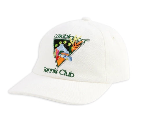CASABLANCA EMBROIDERED CAP CASA TENNIS CLUB