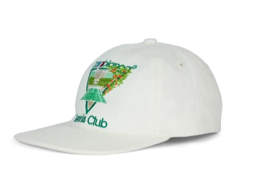 CASABLANCA EMBROIDERED CAP TENNIS CLUB ICON