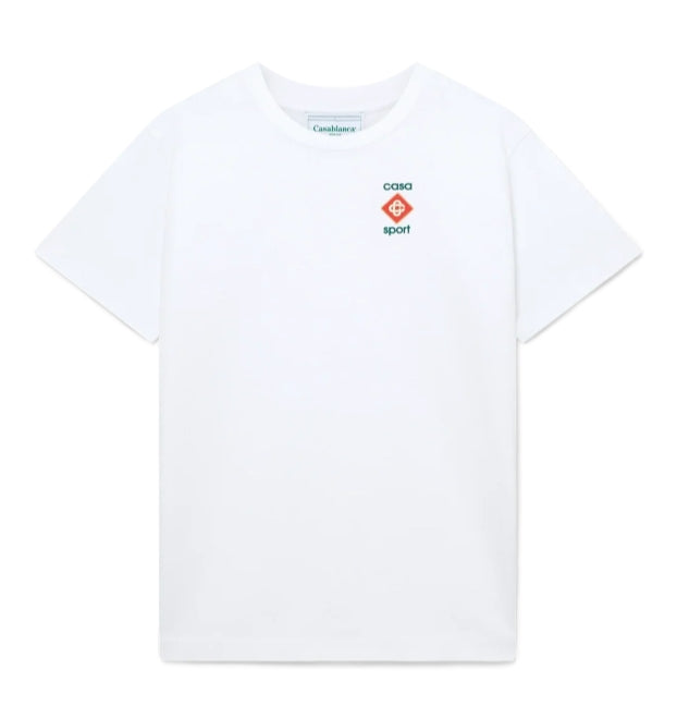 CASABLANCA CASA SPORT ICON 3D PRINTED OVERSIZED T-SHIRT