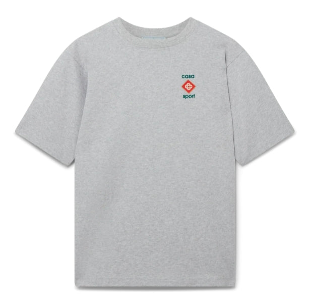 CASABLANCA CASA SPORT ICON 3D PRINTED OVERSIZED T-SHIRT