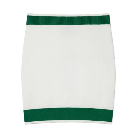 CASABLANCA 3D MONOGRAM SKIRT