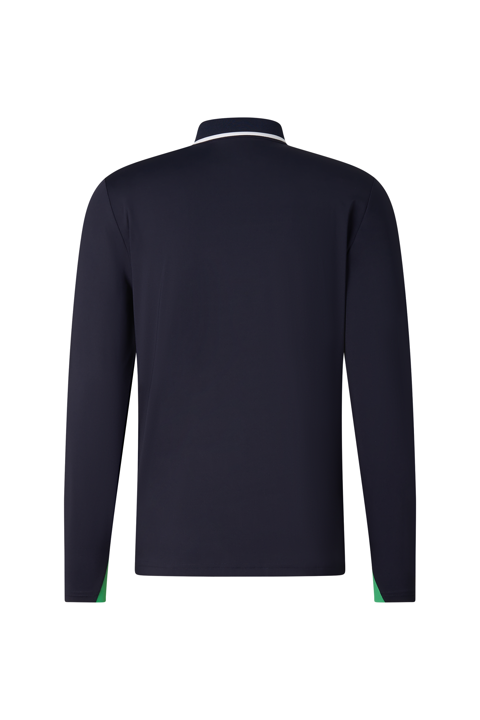 BOGNER JONAH POLO LONG-SLEEVED TOP (NAVY-BLUE, M)