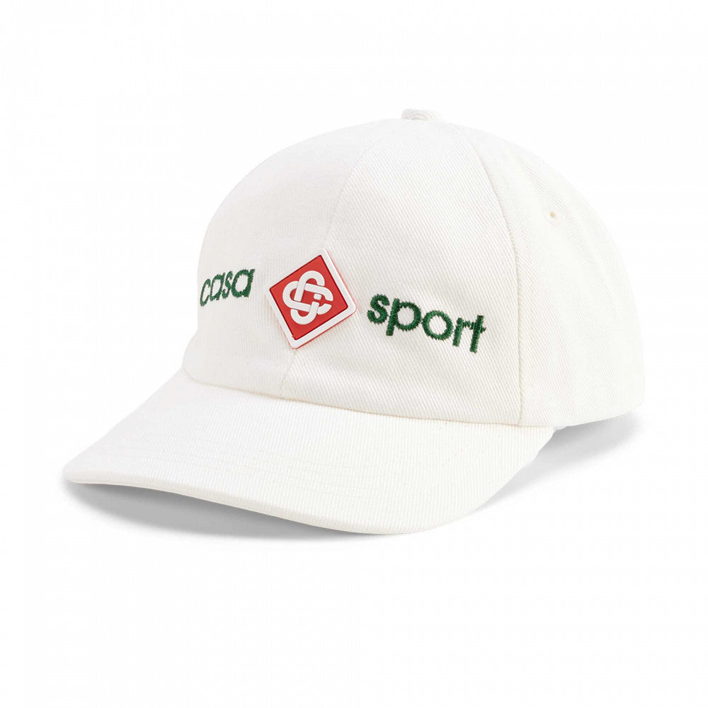 CASABLANCA EMBROIDERED CAP CASA SPORT LOGO