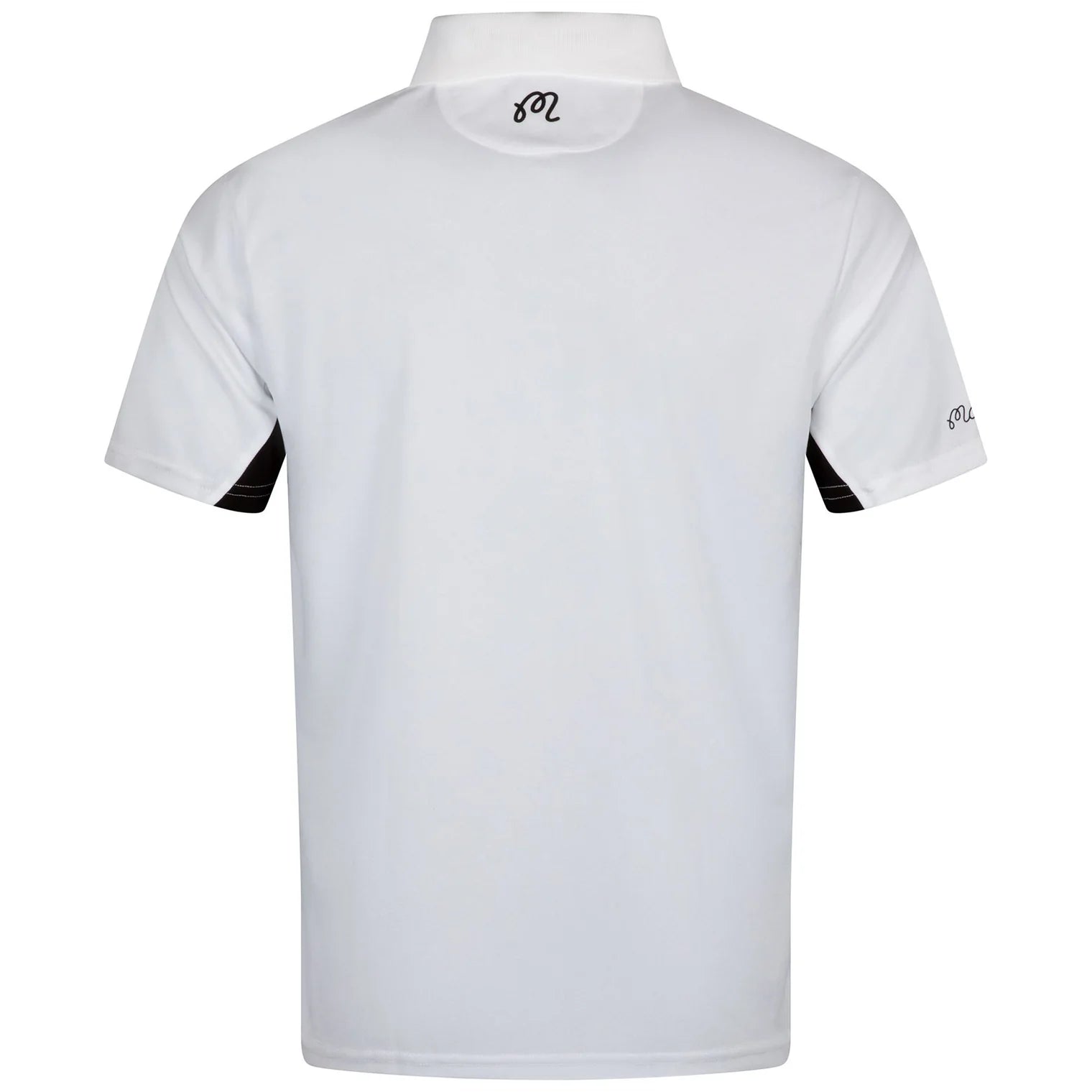 MALBON EVERGREEN PANELED PERFORMANCE PIQUE POLO