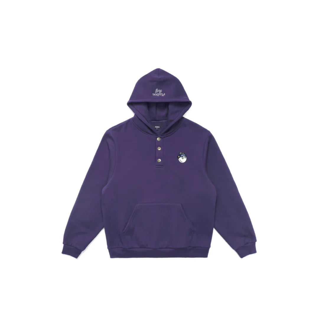 MALBON WIZ HENLEY HOODIE