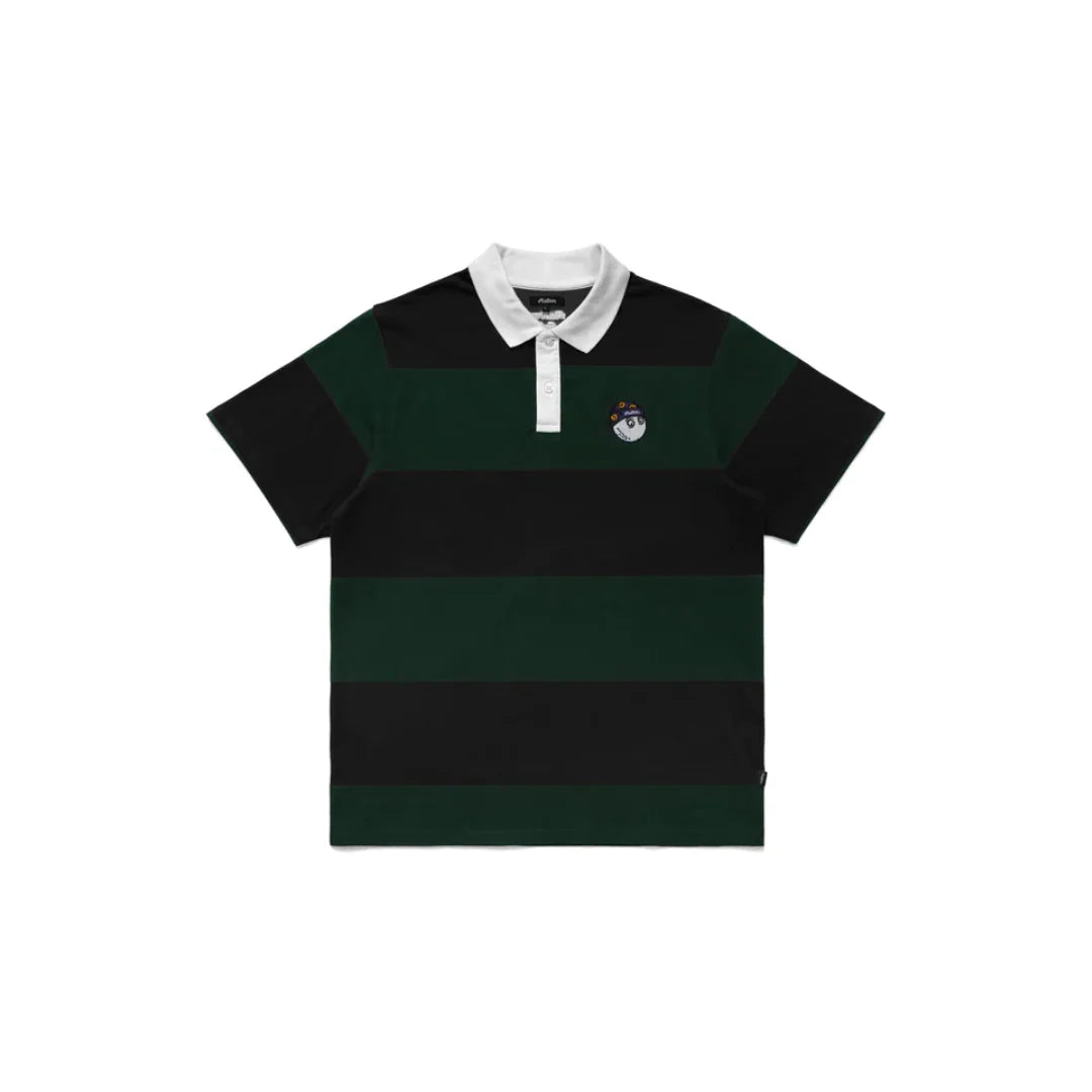 MALBON WIZ STRIPED POLO