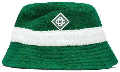 CASABLANCA CASHMERE TERRYCLOTH PATCH BUCKET