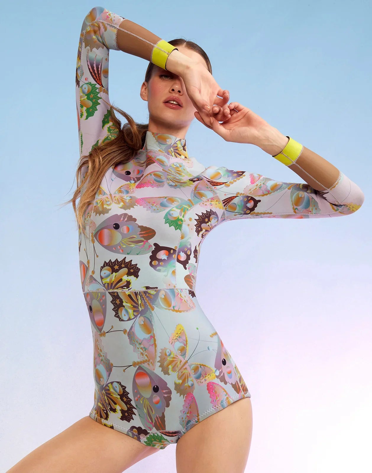 CYNTHIA ROWLEY SUNRISE PAISLEY WETSUIT