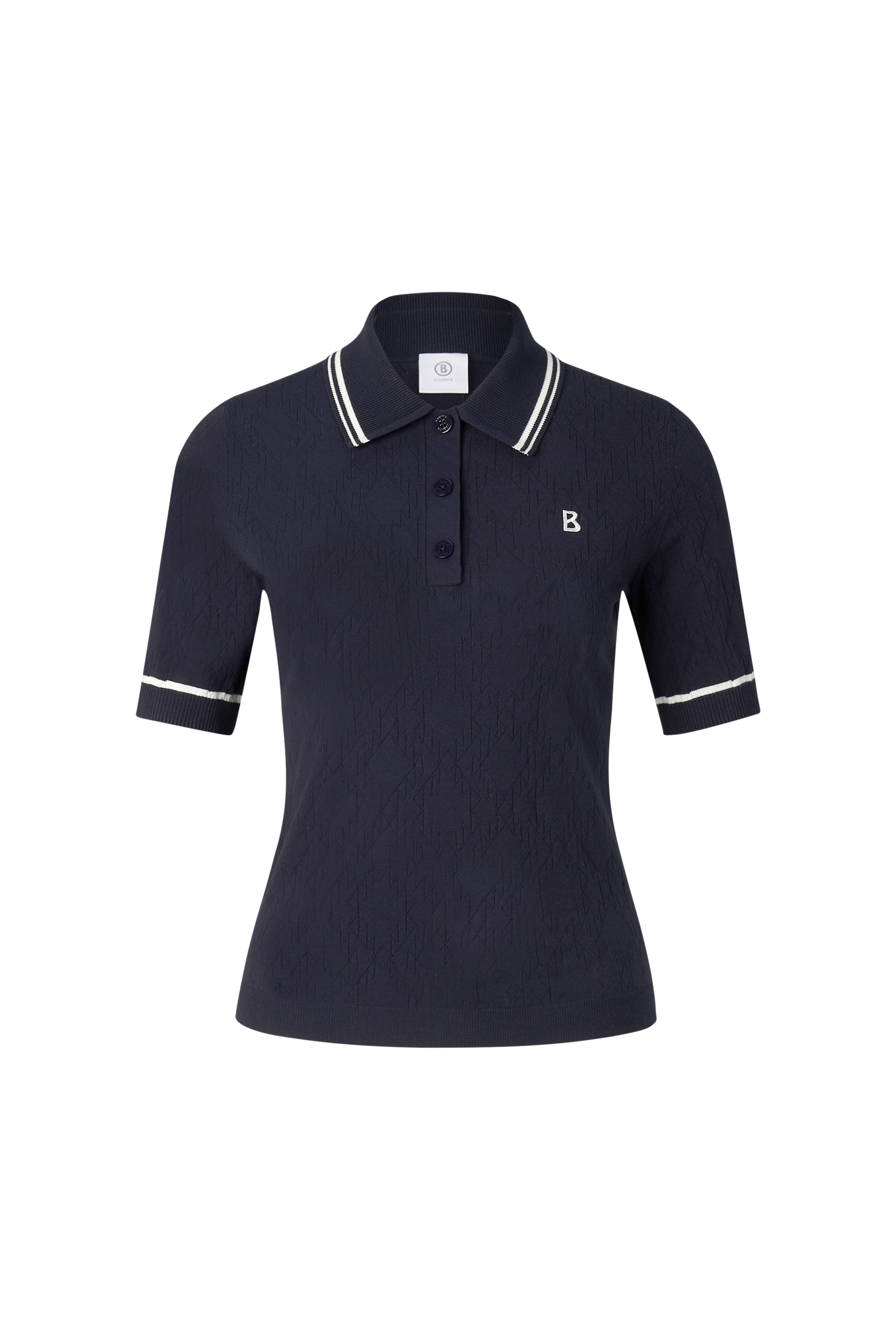 BOGNER MANDY KNITTED POLO SHIRT