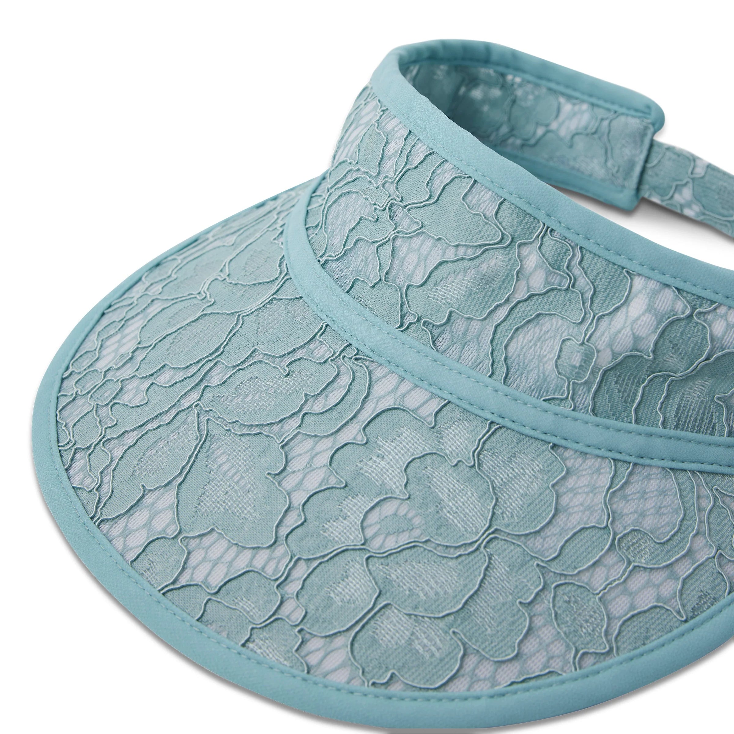 MALBON ISABEL LACE VISOR