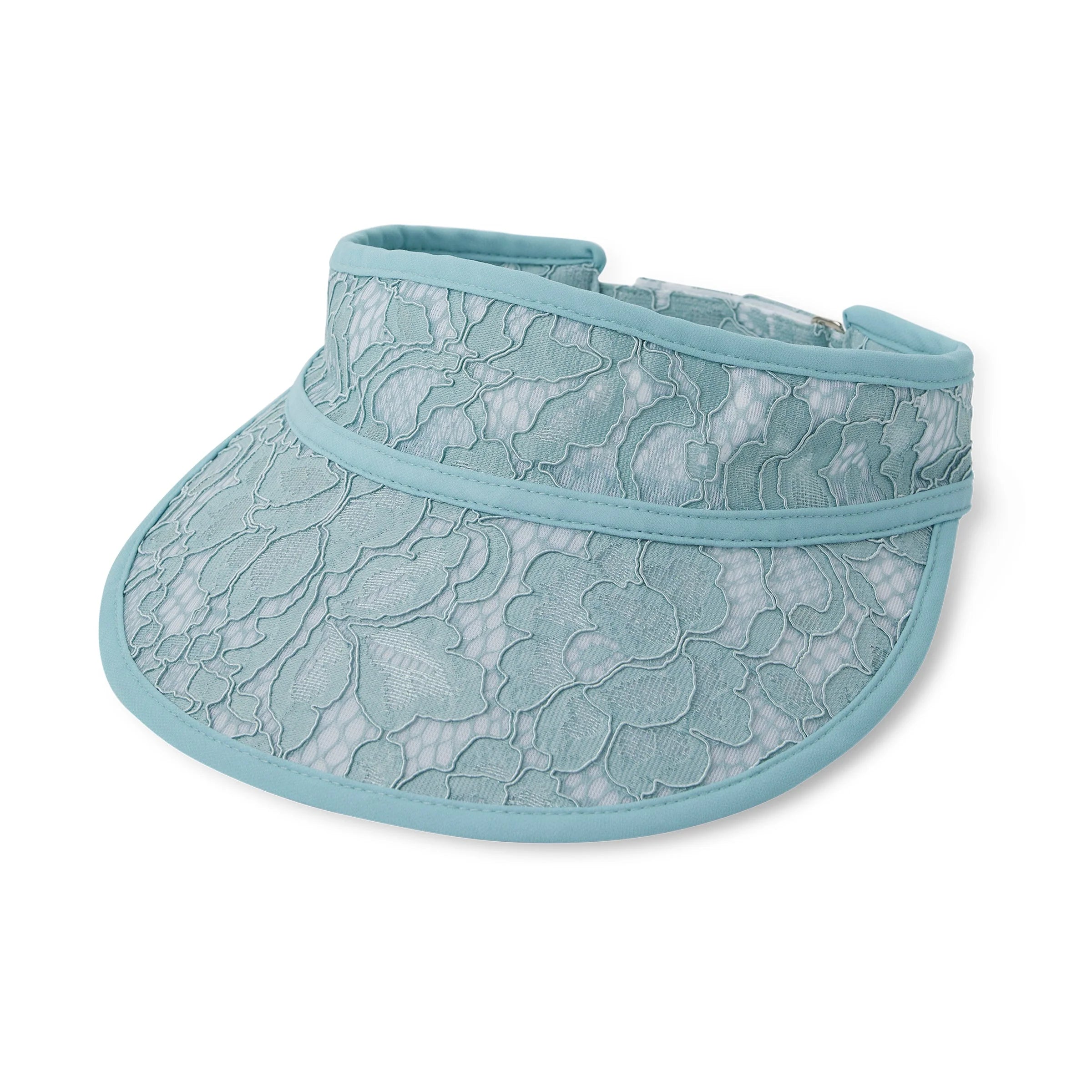 MALBON ISABEL LACE VISOR