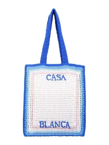 CASABLANCA GRADIENT CROCHET BRAND BAG