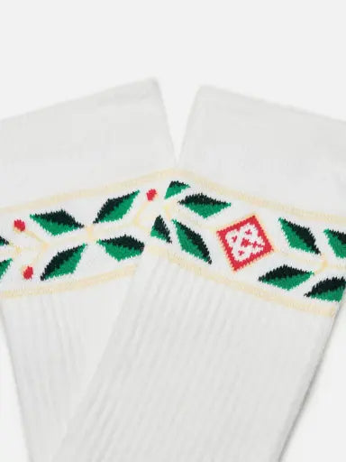 CASABLANCA MID-CALF RIBBED SPORT SOCK