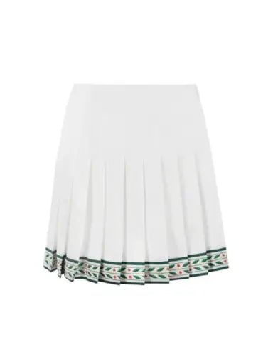 CASABLANCA PRINTED TENNIS SKIRT
