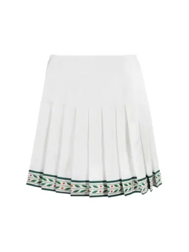 CASABLANCA PRINTED TENNIS SKIRT