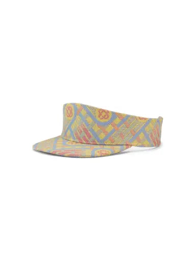 CASABLANCA WOOL JACQUARD VISOR