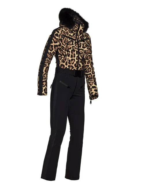 GOLDBERGH LYNX JUMPSUIT FAUX FUR