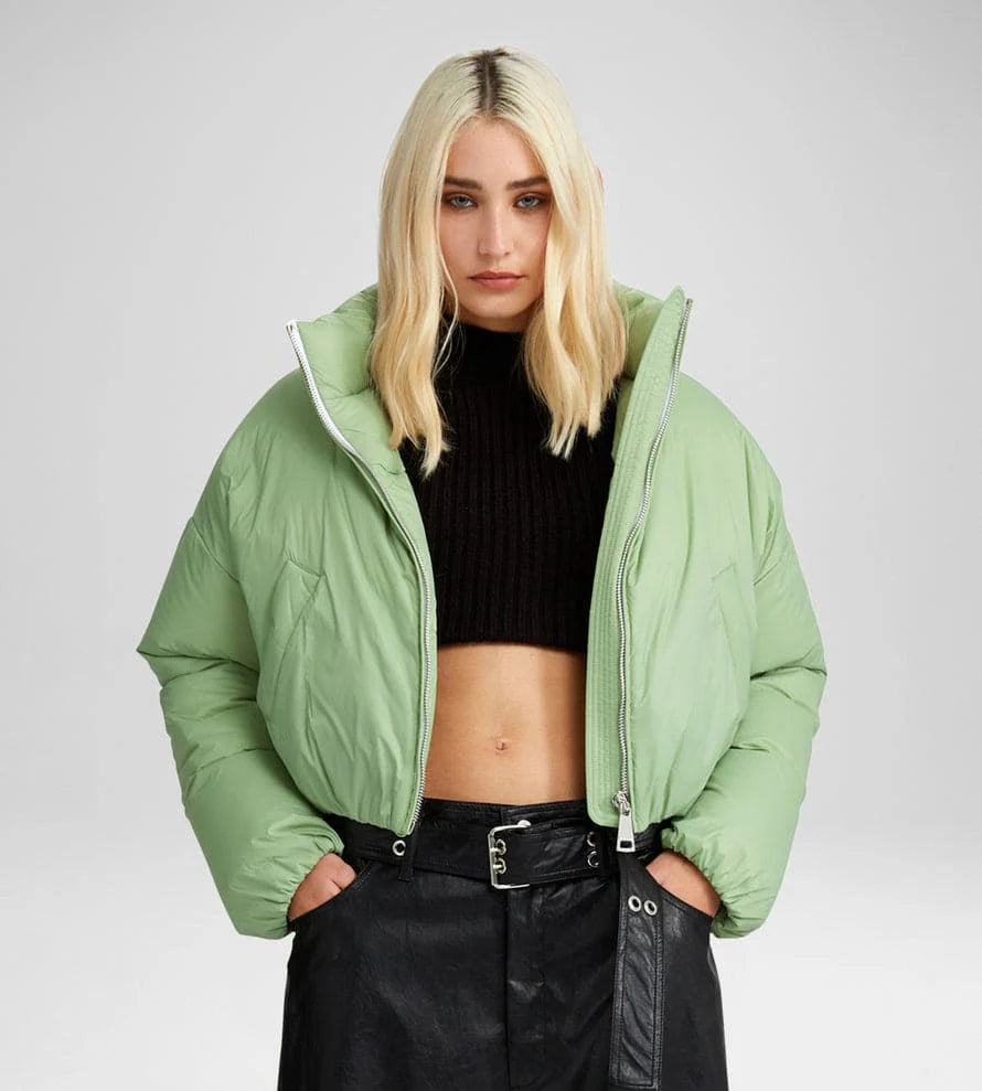 KHRISJOY PUFF JOY CROPPED