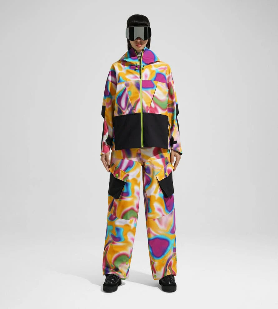 KHRISJOY SNOWBOARD JACKET KALEIDOSCOPE