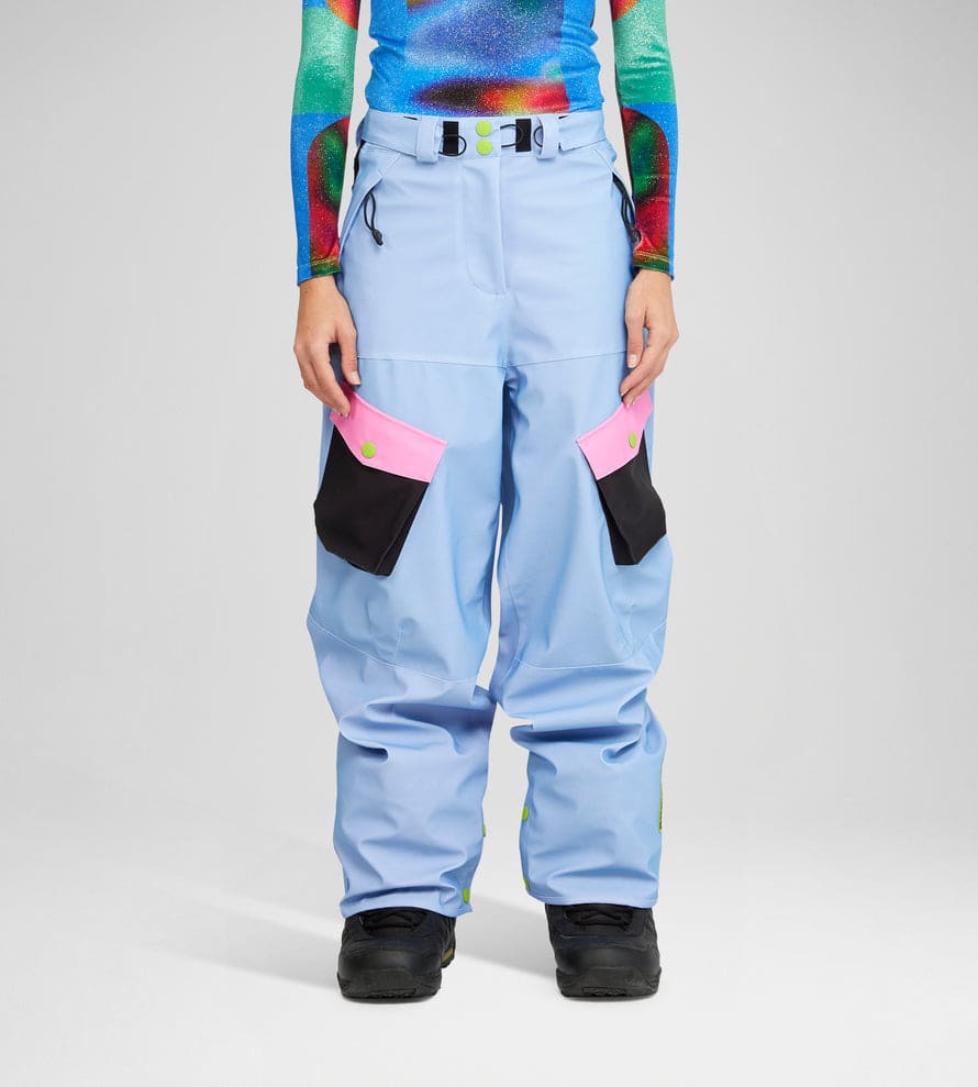 KHRISJOY SNOWBOARD PANTS COLOR BLOCK