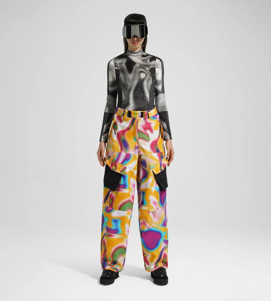 KHRISJOY SNOWBOARD PANTS KALEIDOSCOPE