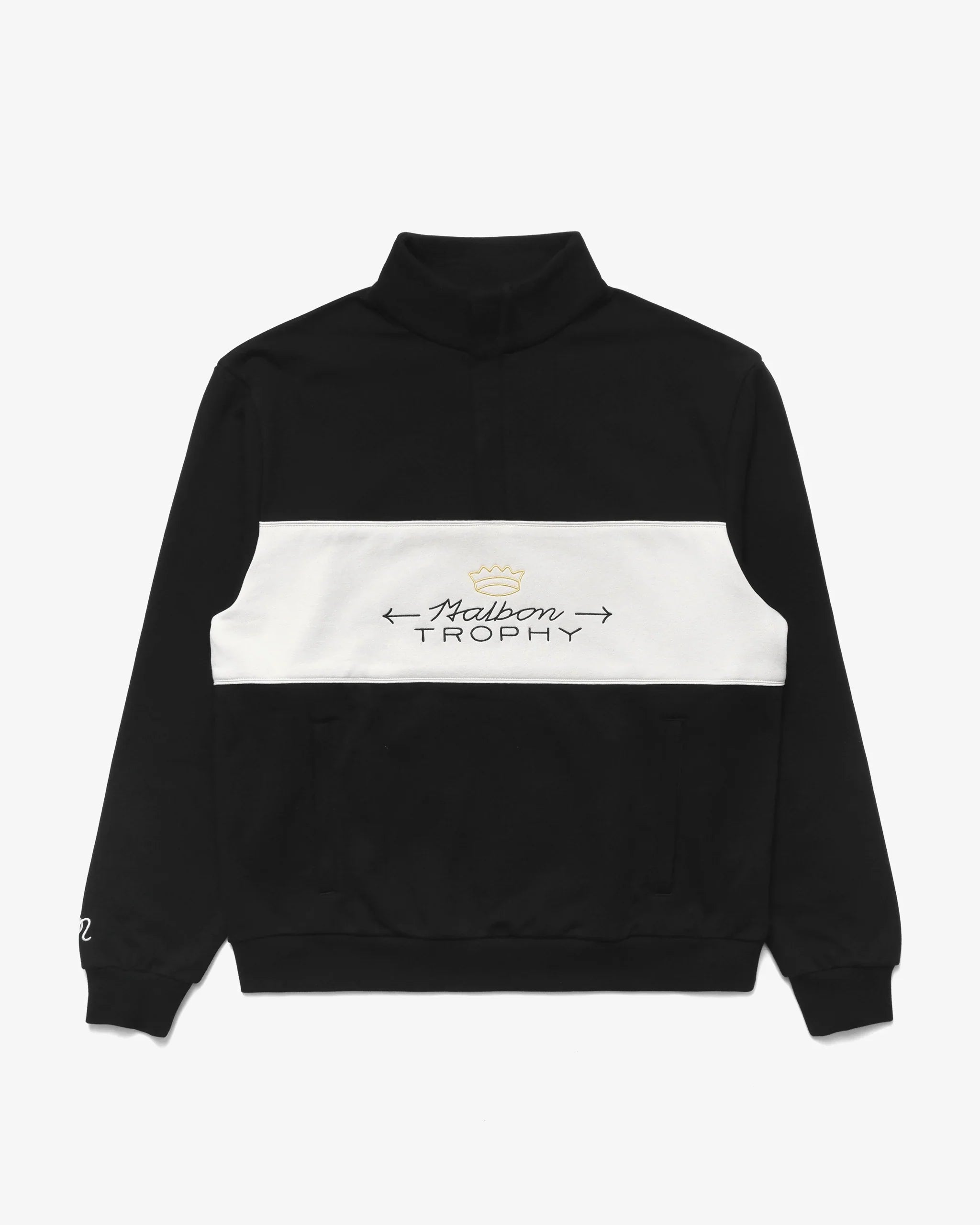 MALBON TROPHY QUARTER ZIP FLEECE