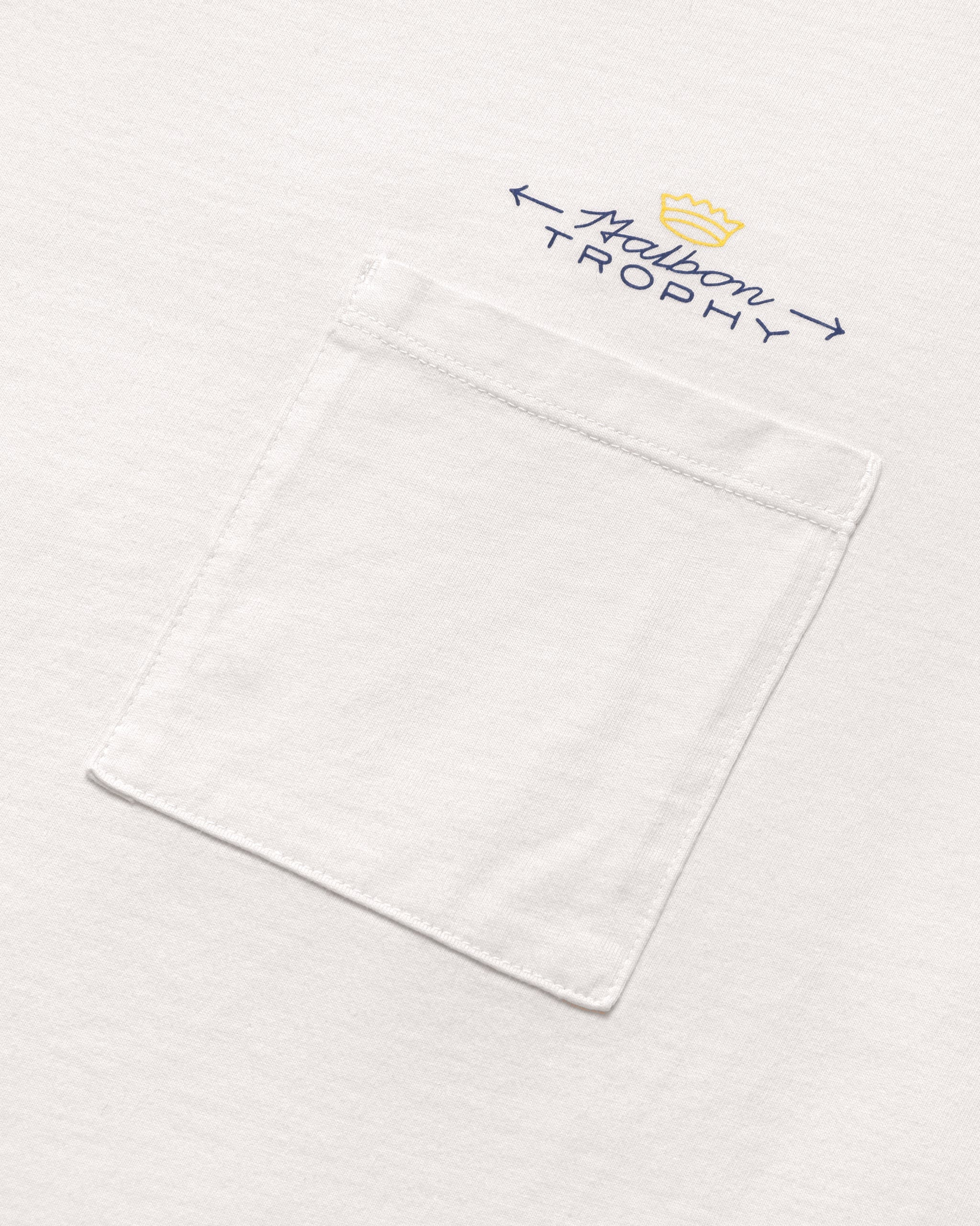 MALBON TROPHY POCKET T SHIRT