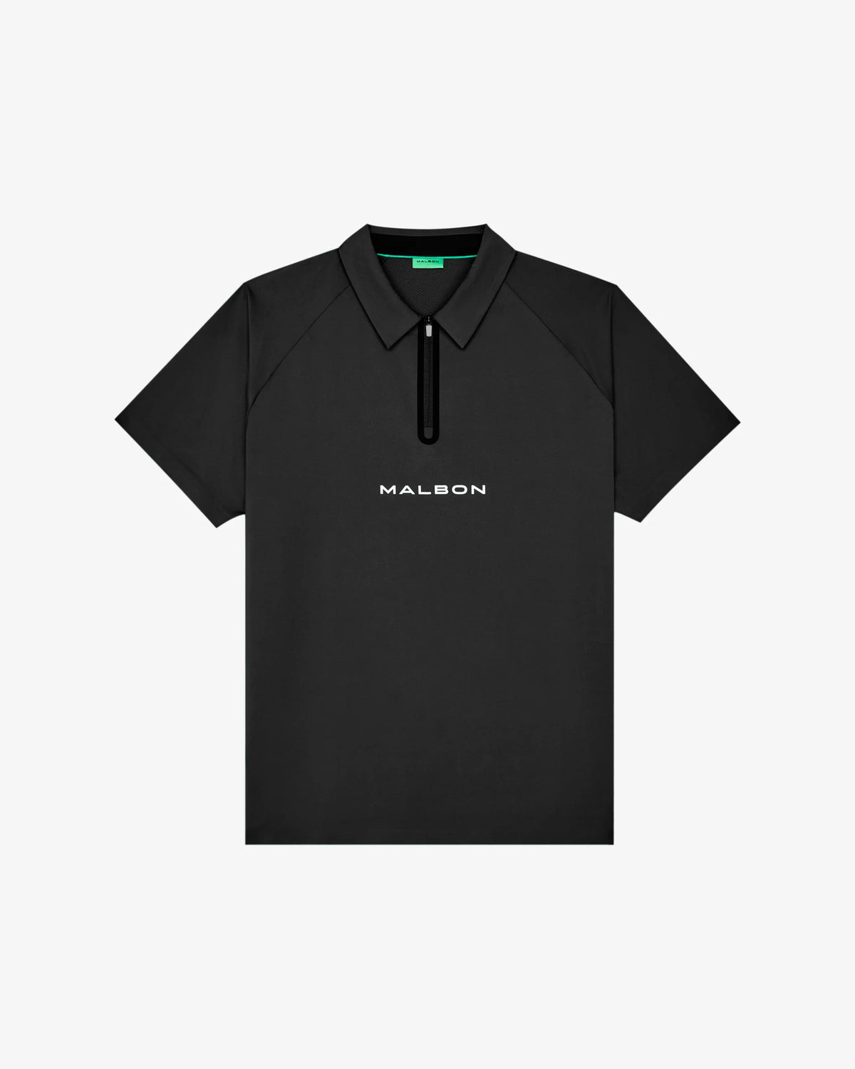 MALBON PERFORMANCE ZIP RAGLAN POLO