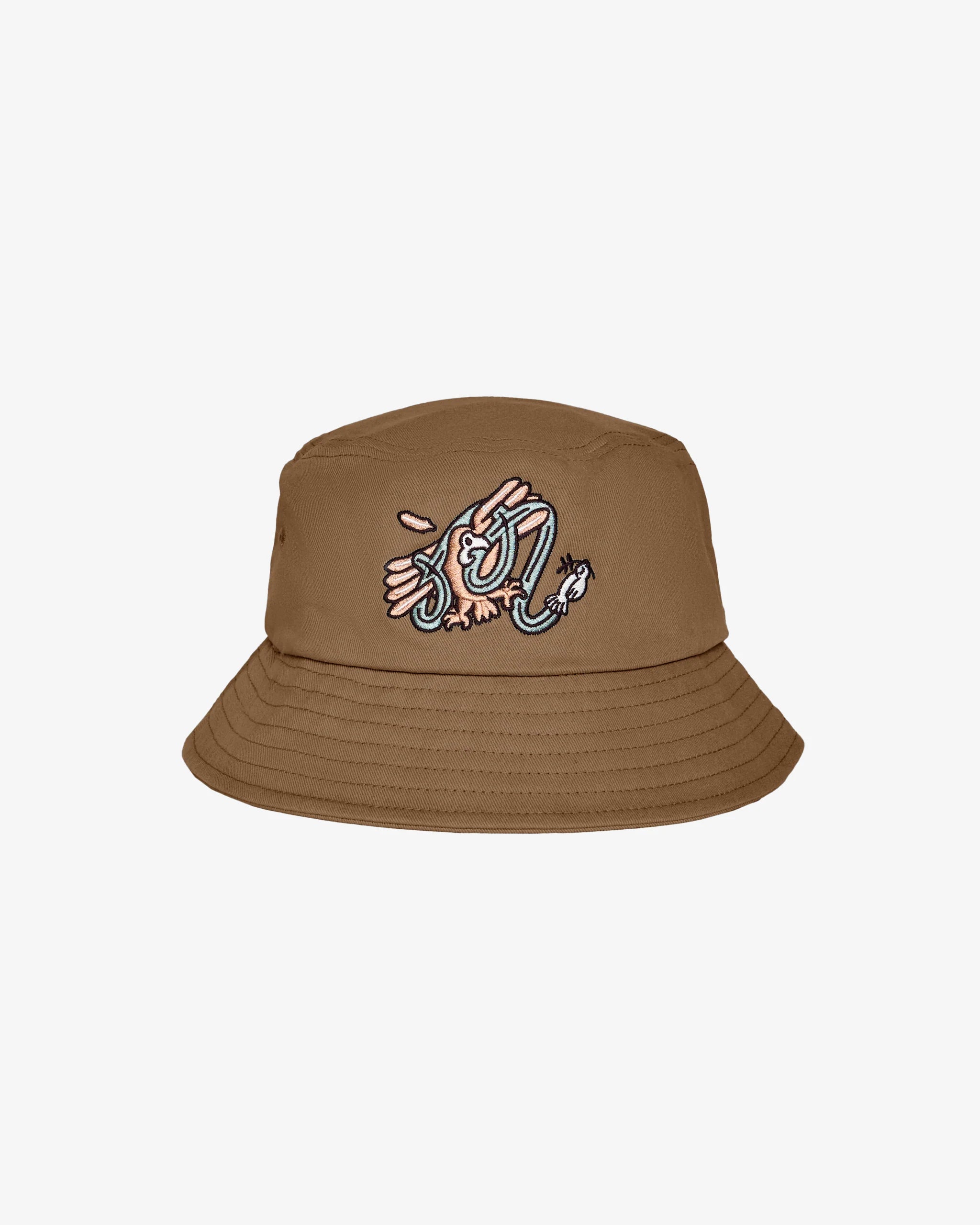 MALBON HAWK & DOVE BUCKET HAT