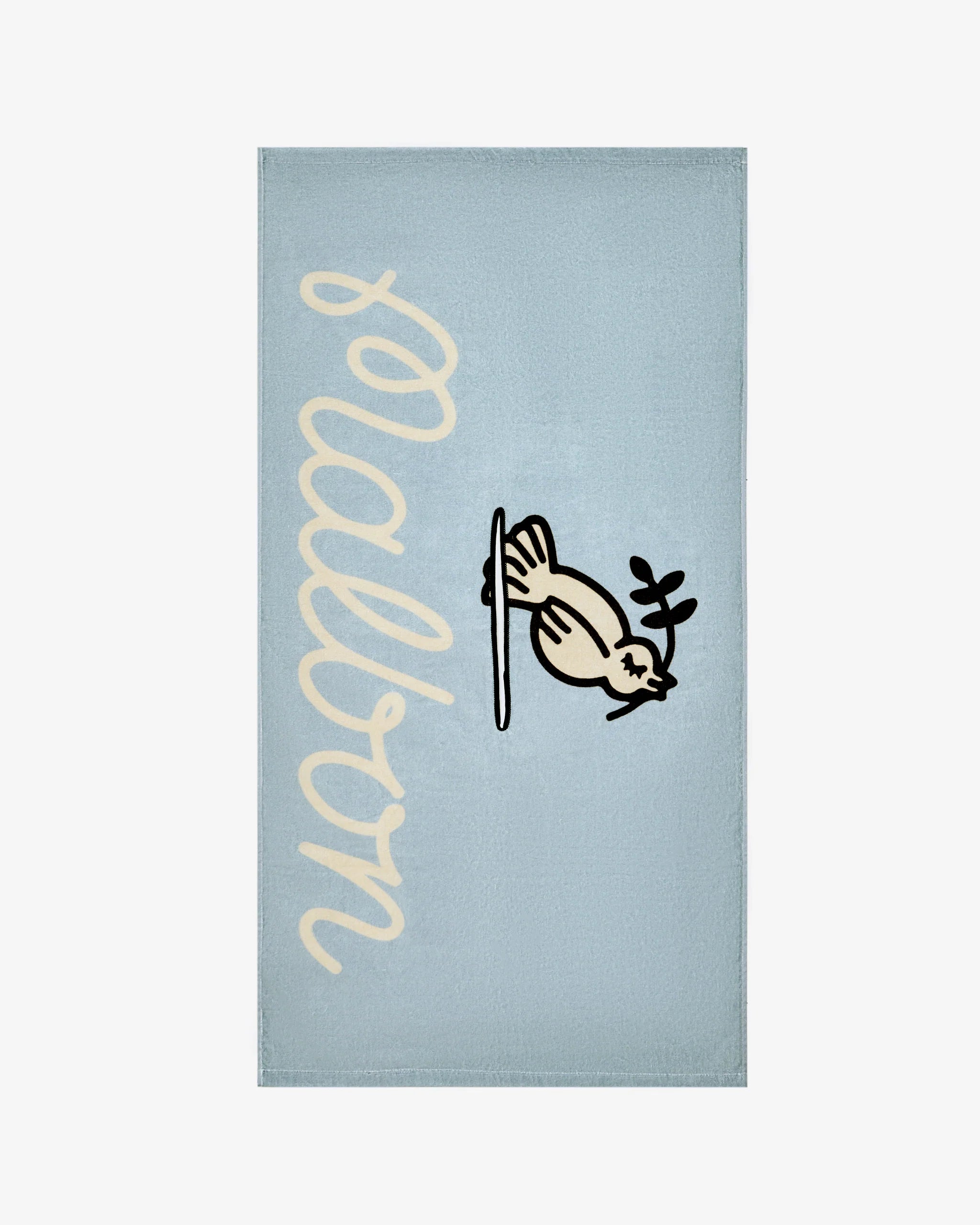 MALBON HAWK & DOVE GOLF TOWEL (LIGHT BLUE, OS)