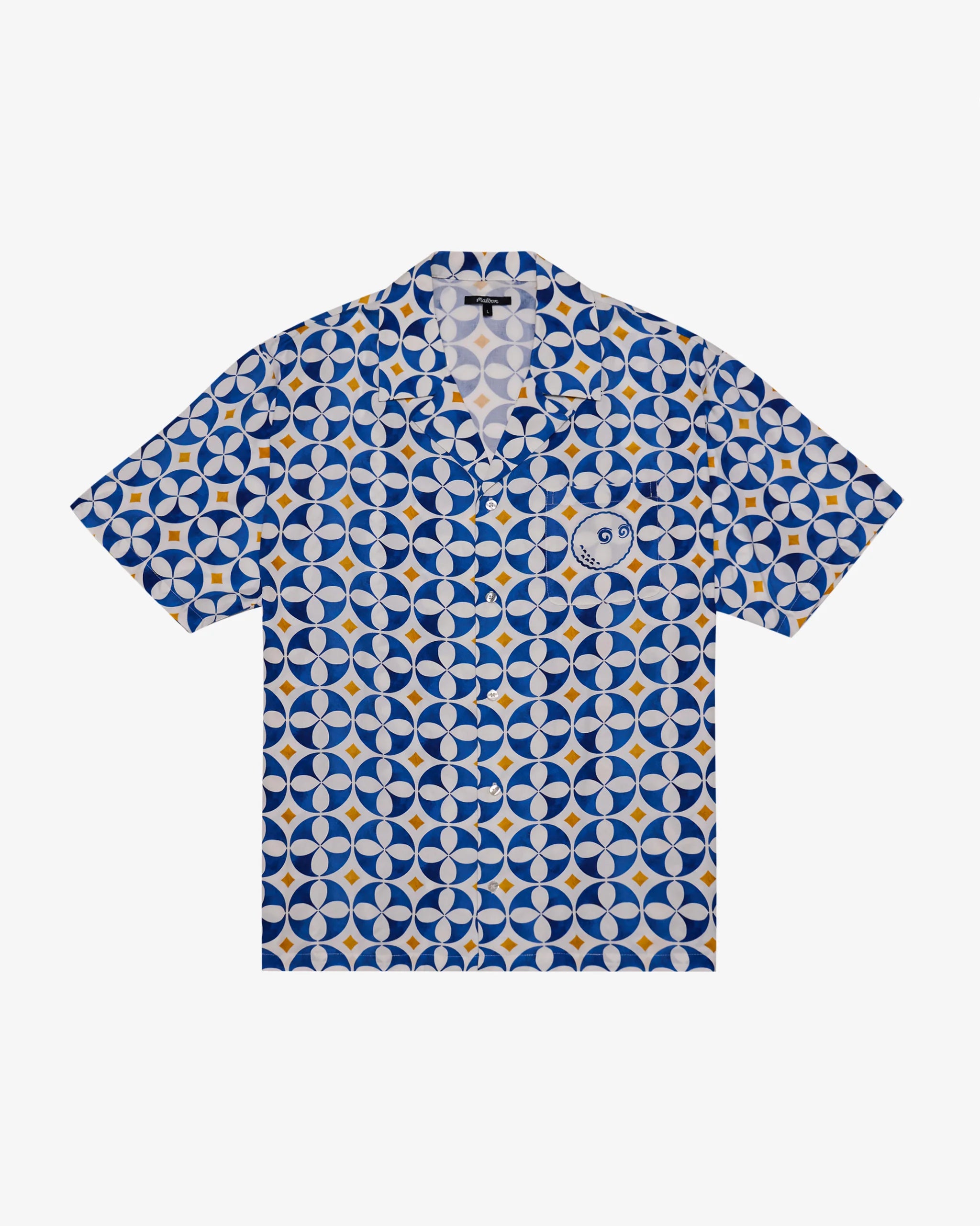 MALBON RIVIERA CAMP COLLAR SHIRT