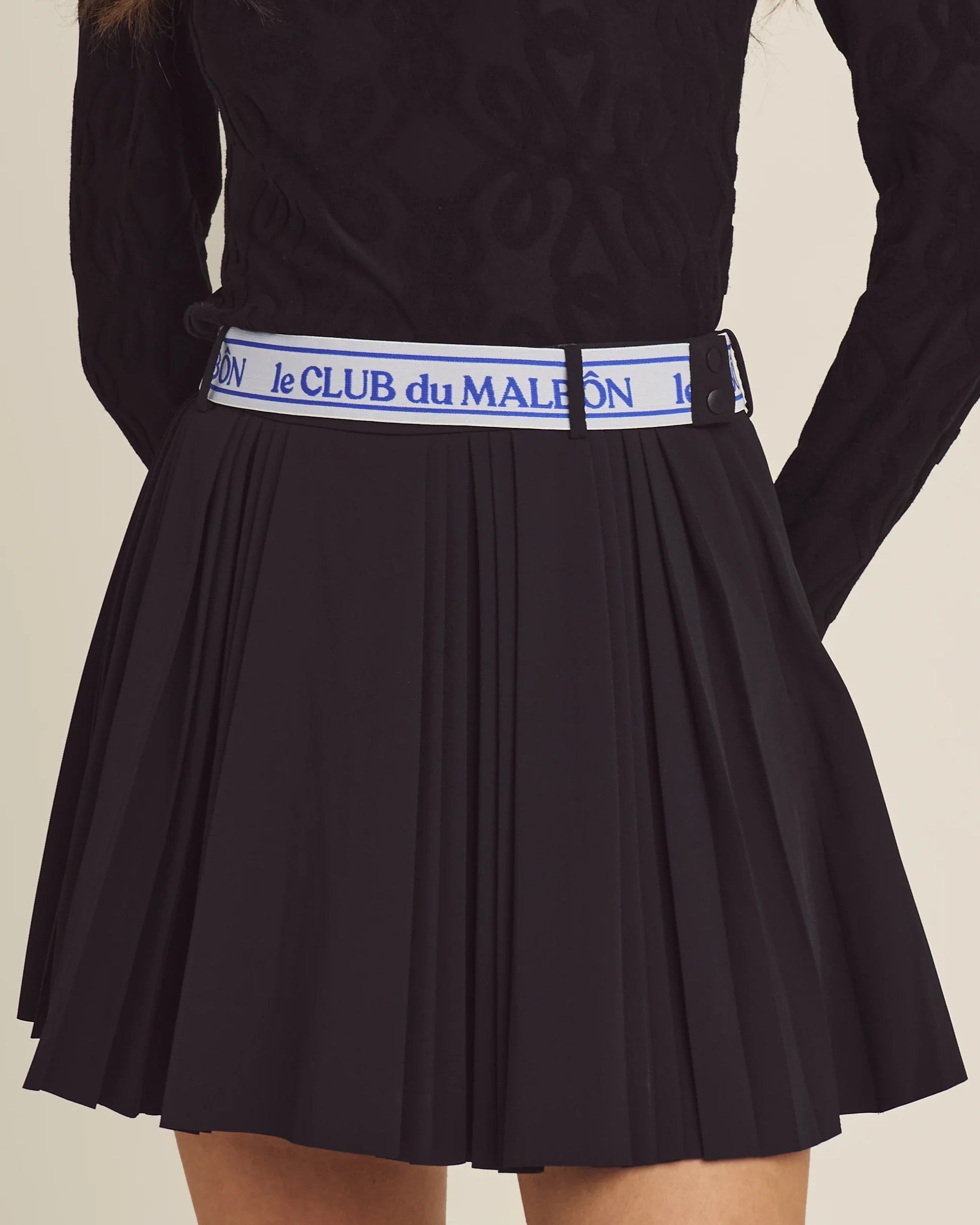 MALBON JOELLE PLEATED SKIRT