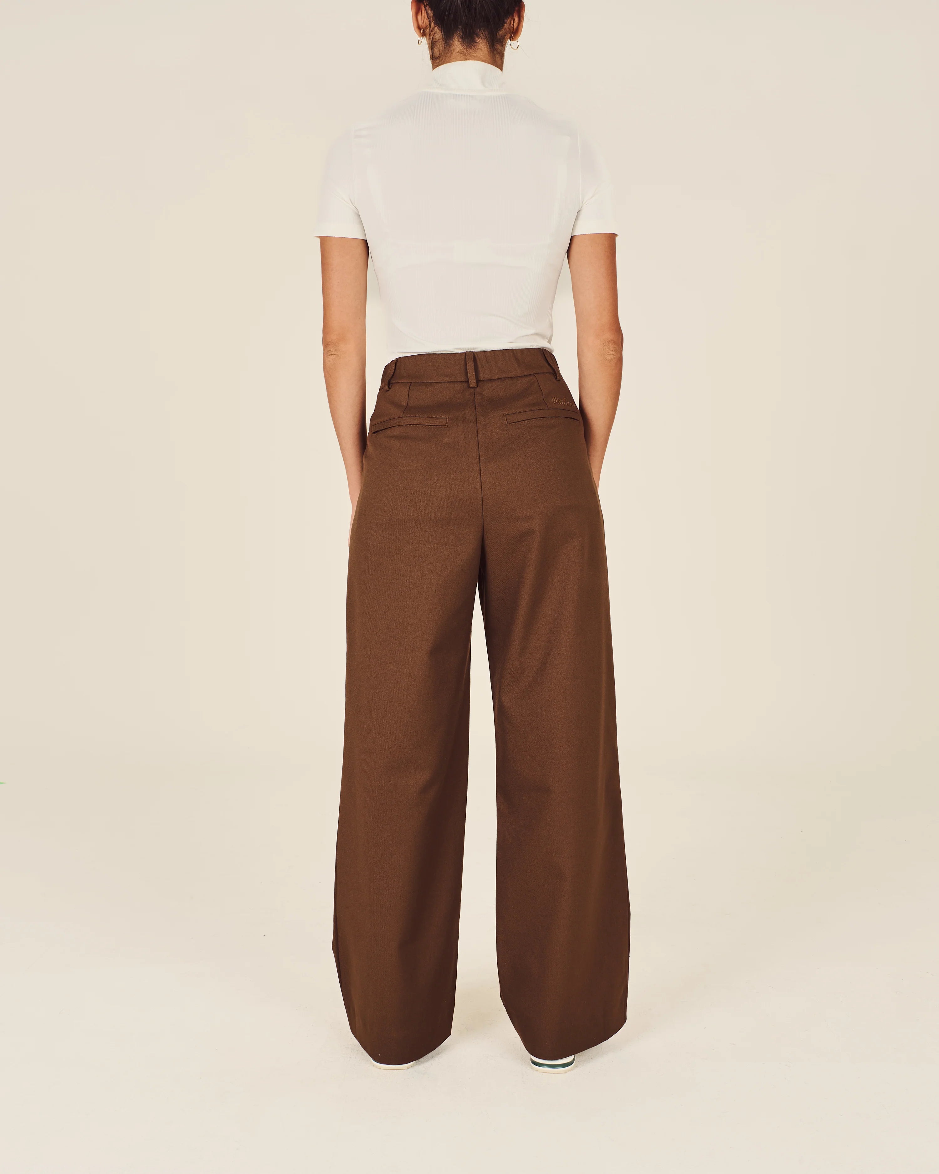 MALBON SKY PANT (BROWN, 0)