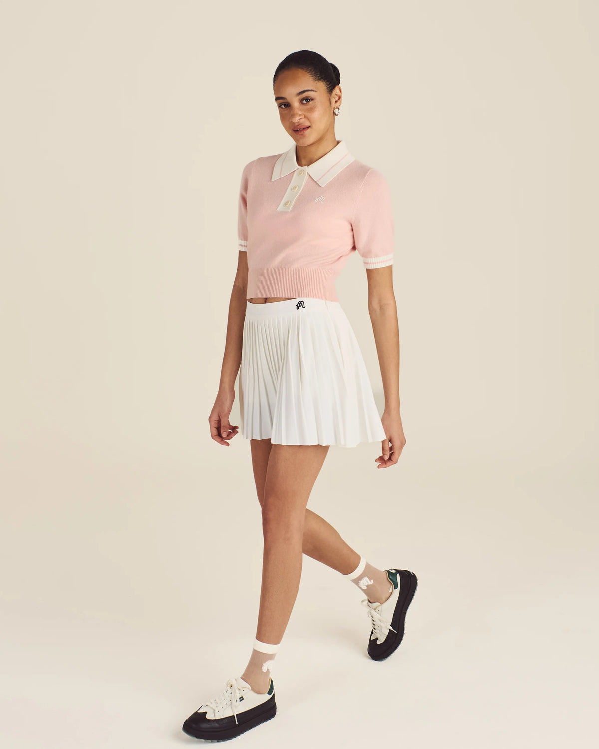 MALBON MIKAYLA KNIT POLO