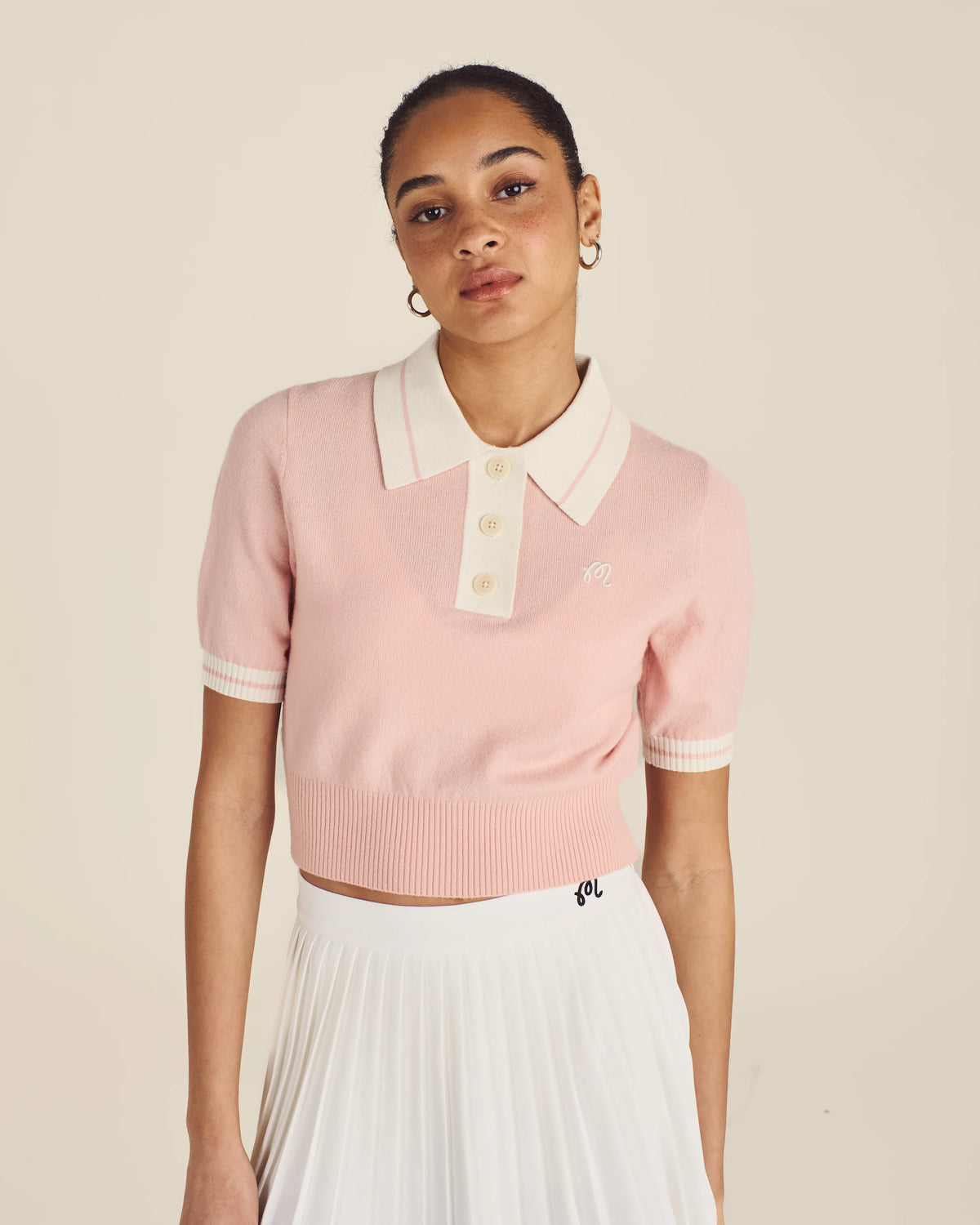 MALBON MIKAYLA KNIT POLO
