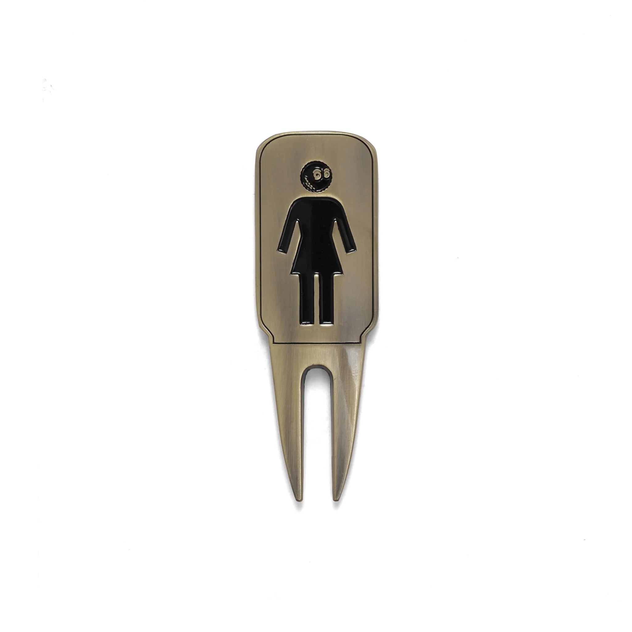 MALBON x GIRL BOXED BUCKETS DIVOT TOOL (GOLD, OS)