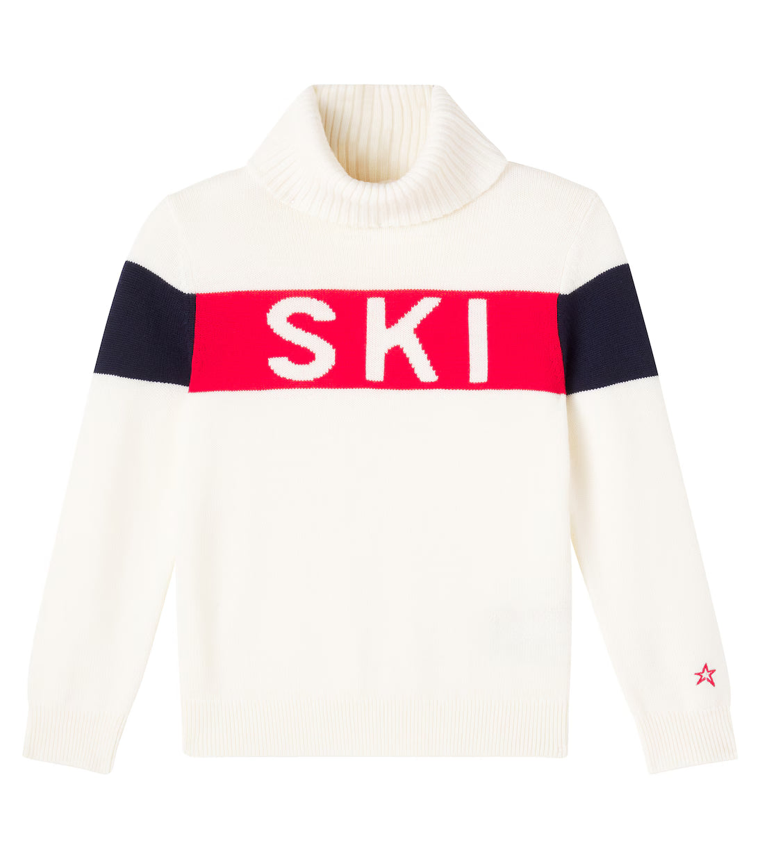 PERFECT MOMENT SKI TURTLE SWEATER II KIDS (WHITE, SIZE Y6)