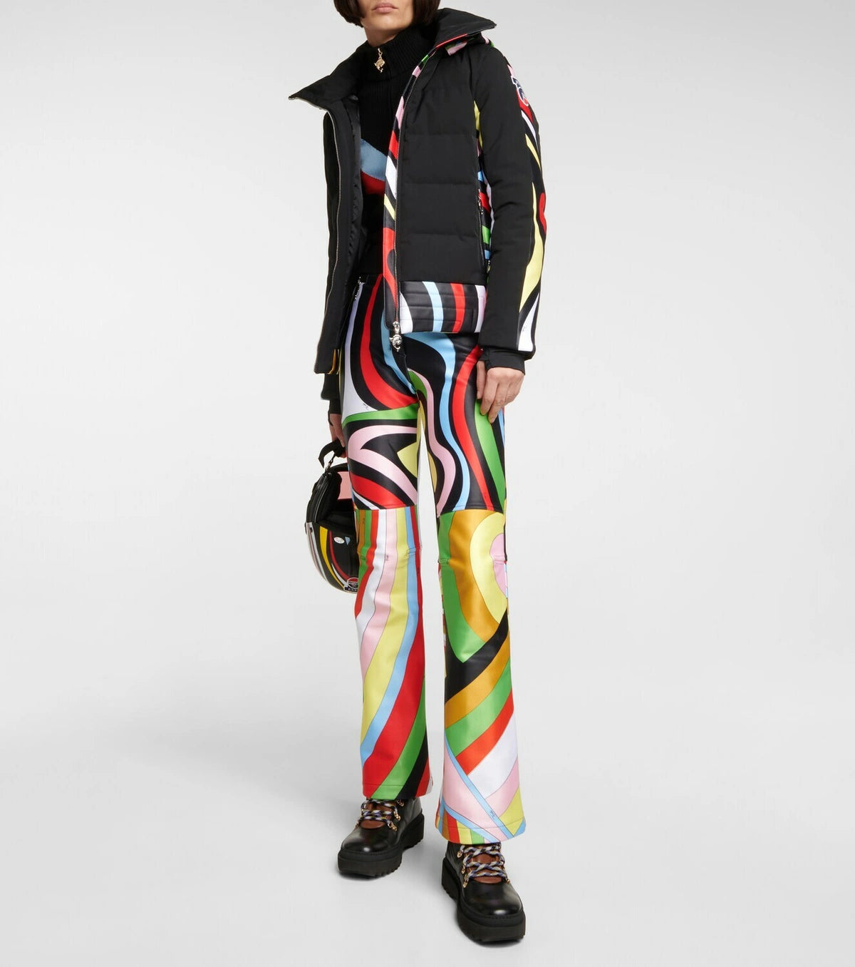 FUSALP MARMO PRINT SKI PANTSxPUCCI