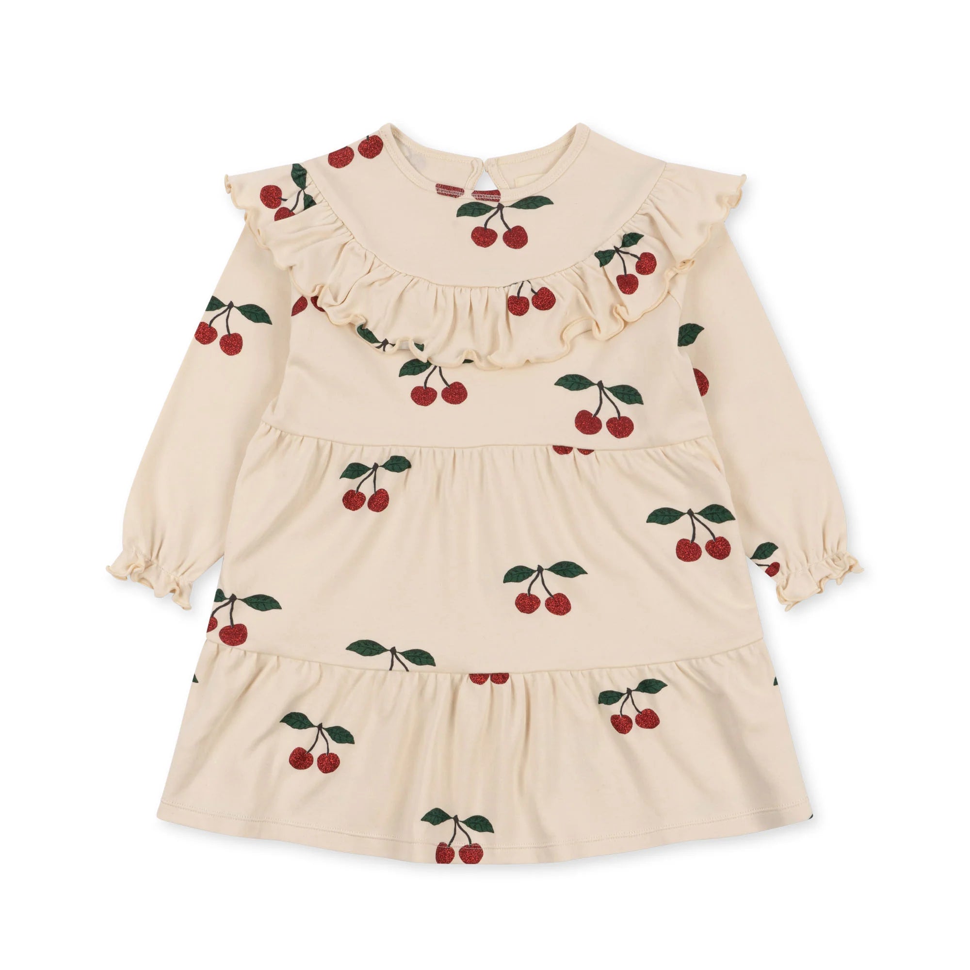 KONGES SLOEJD (MA GRANDE CERISE GLITTER, SIZE 18M)