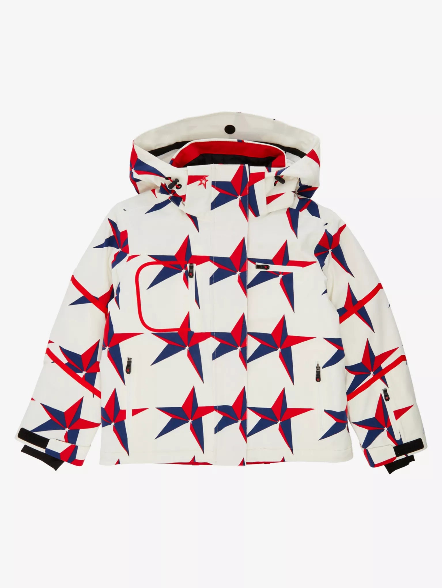PERFECT MOMENT QANUK PRO III JACKET KIDS (STAR PRINT - SNOW WHITE, Y10)