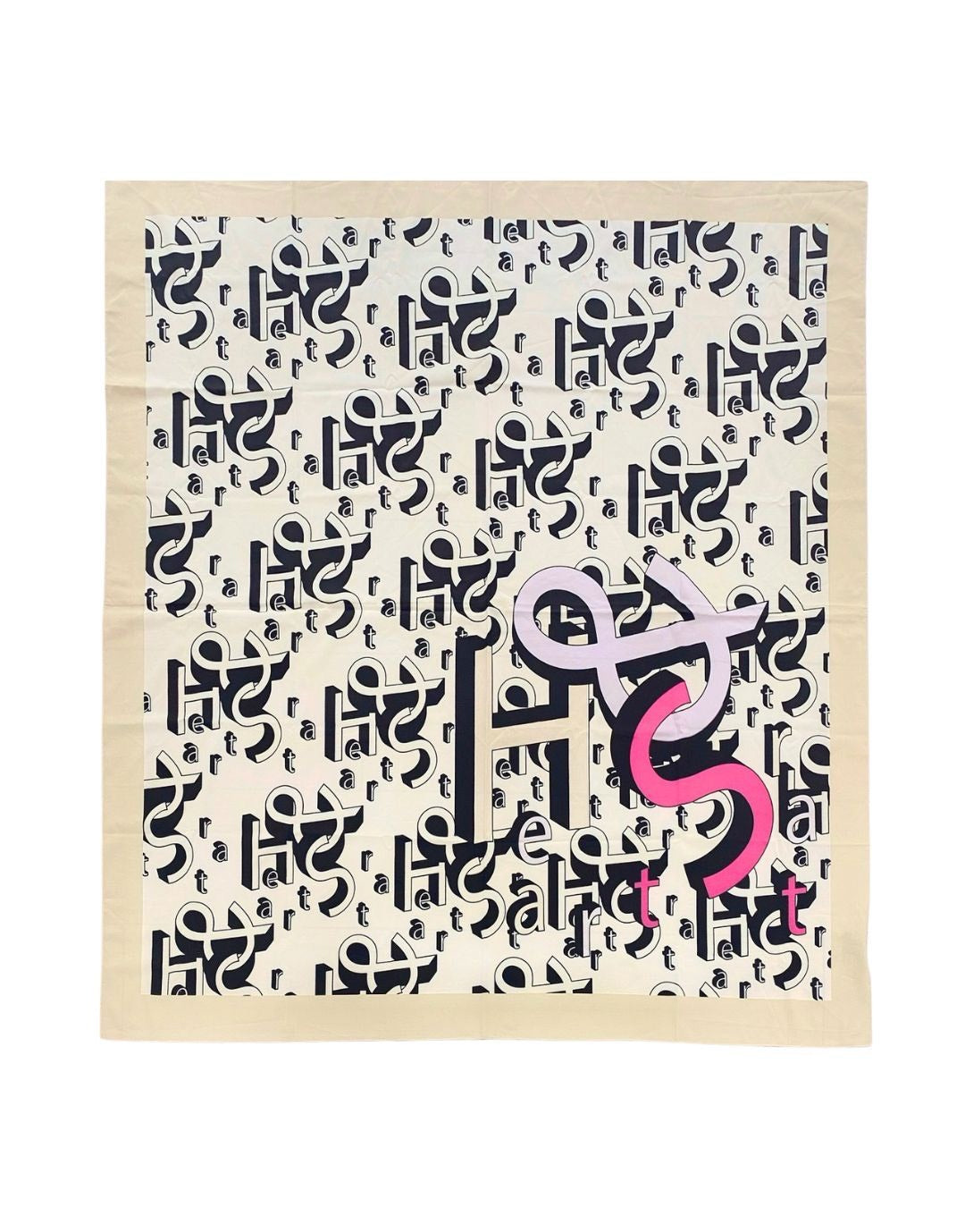HEART AND STAR H&S LAVISH SCARF