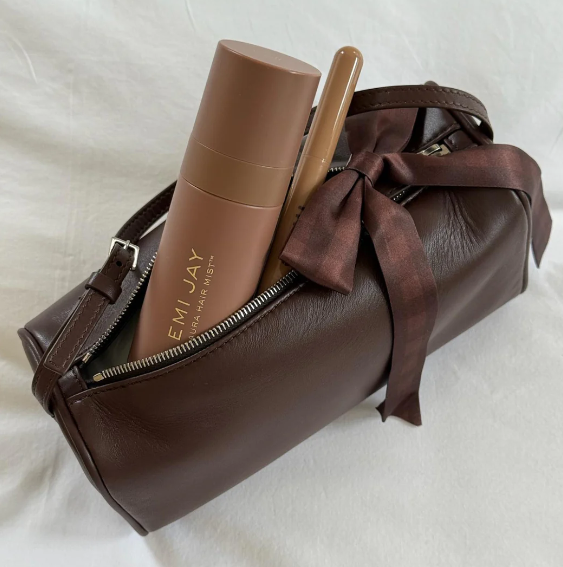 EMI JAY BOW BARRETTE IN FIRESIDE