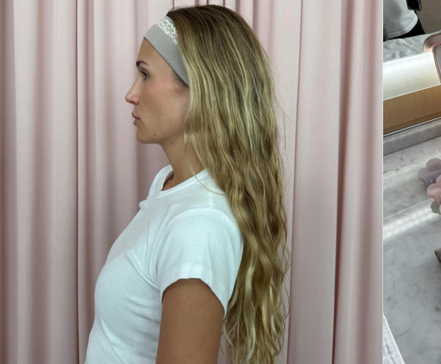 EMI JAY INFINITY HEADBAND IN BLUSH