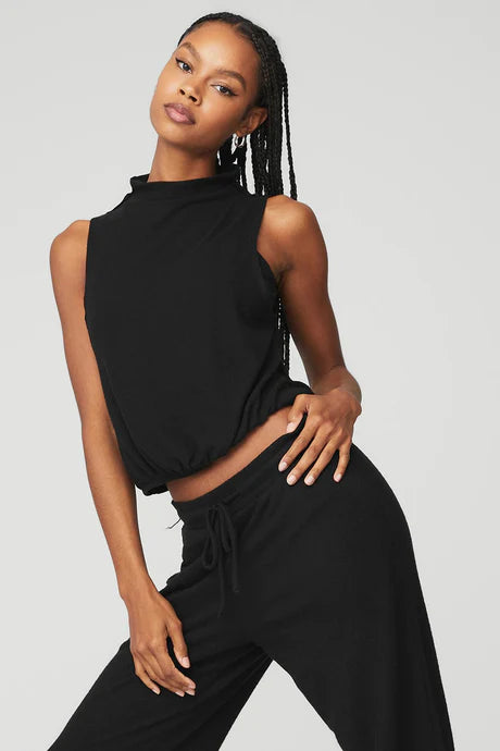 ALO ALOLUX SOHO MOCK NECK TANK