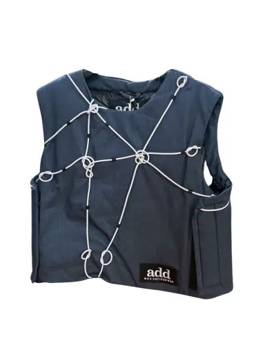 WDWxADD VEST WITH DOWN PADDING