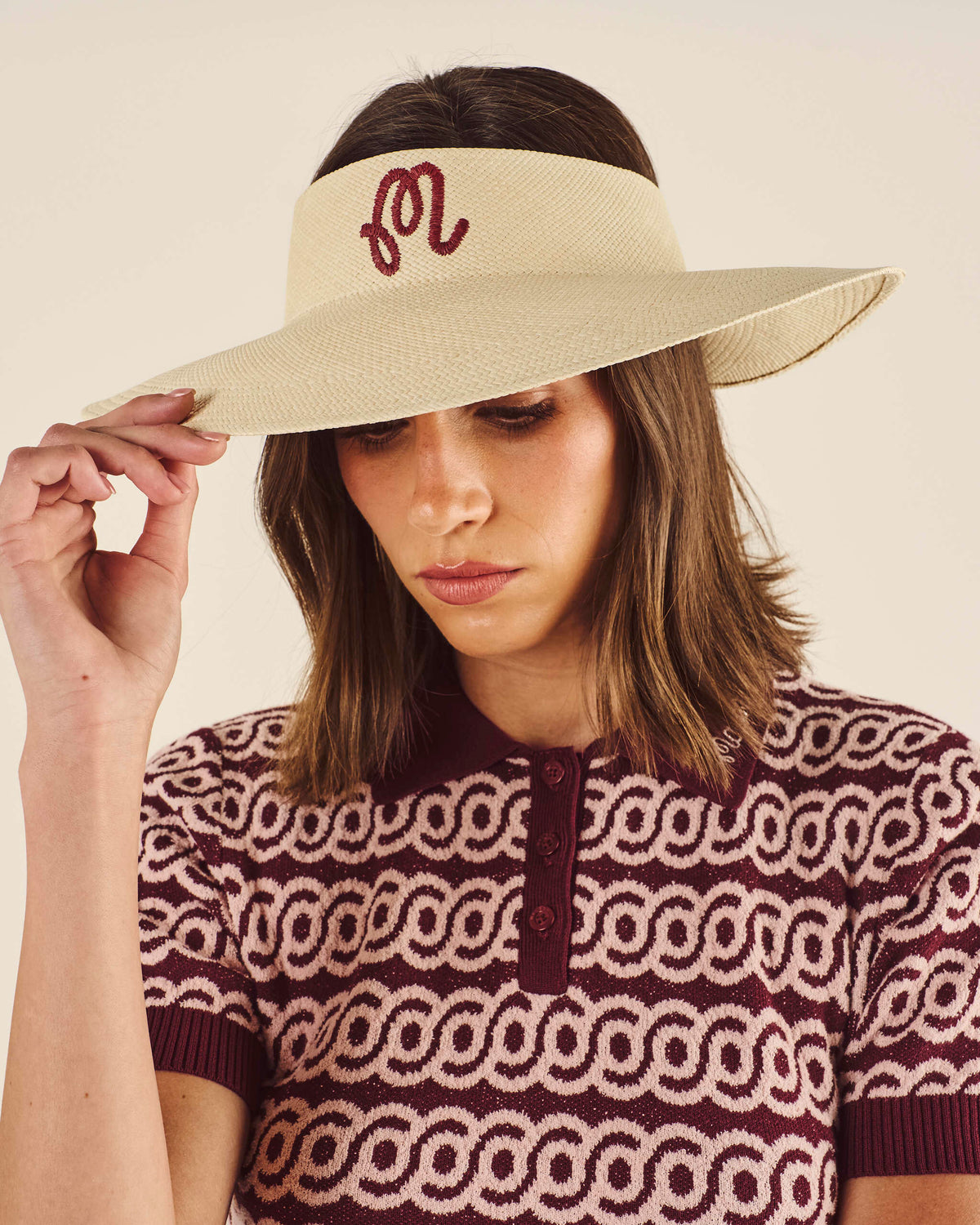 MALBON HORTENSIA VISOR