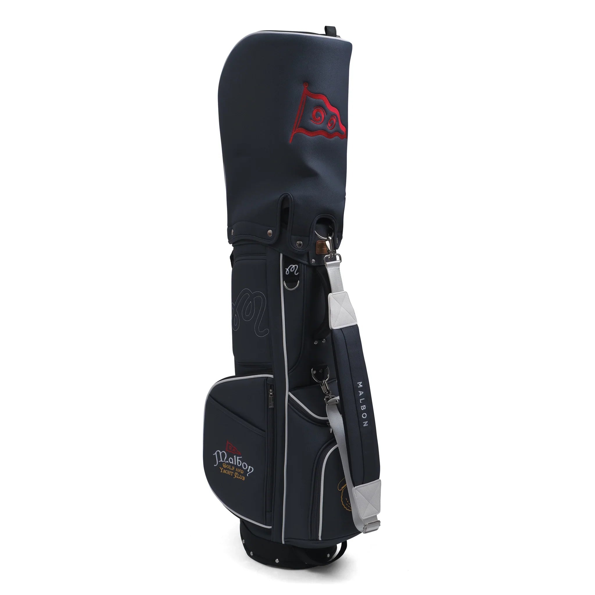 MALBON YACHT CLUB GOLF BAG (NAVY, OS)
