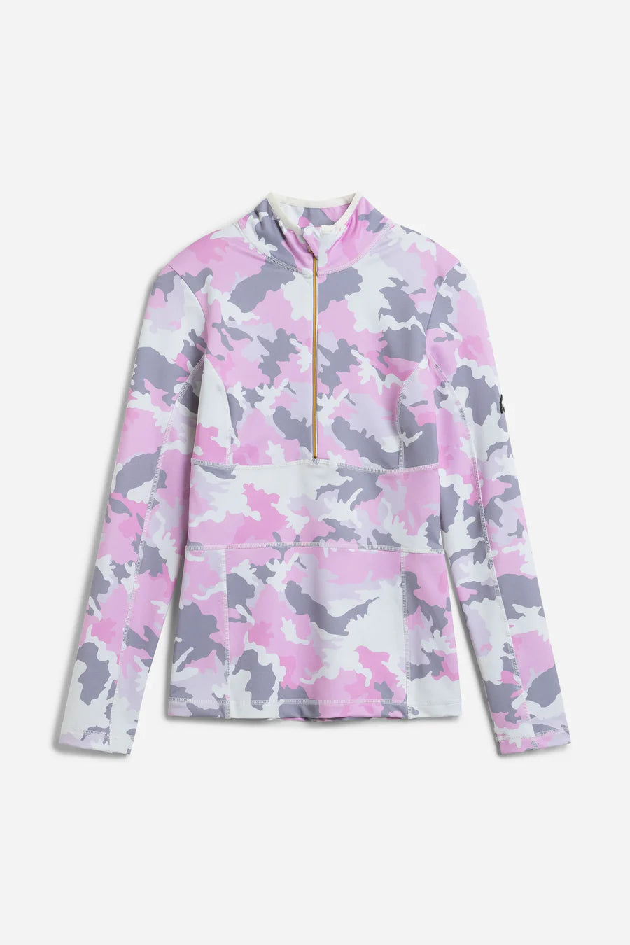 JETSET GINGER HALFZIP BASE LAYER DUALTIME PRINT